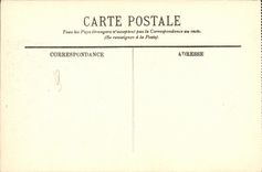 POSTAL Bourboule de la VENDIMIA el bulevar de la república y del Puy grandes