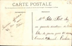 VINTAGE POSTCARD Auvergne Vernet the Game preserve Castle of Reynerie