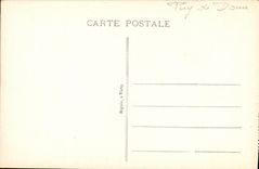 POSTAL Chatelguyon de la VENDIMIA una esquina del parque y de la fuente de la margarita