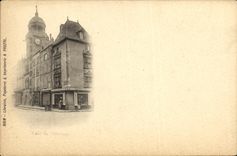 VINTAGE POSTCARD Riom Turn of L clock