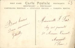 VINTAGE POSTCARD Chamalieres L Church