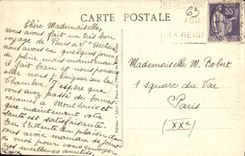 VINTAGE POSTCARD Murols Falls of Couze