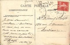 VINTAGE POSTCARD Holy Loubert Grignols