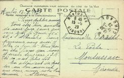 Monumento de la guerra de las combinaciones del número de la POSTAL de la VENDIMIA para la patria de Militaria