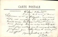 Pato del pato cuchara de Libourne Quay de la POSTAL de la VENDIMIA la torre del barco portuario grande