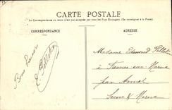 VINTAGE POSTCARD Dimension D Money Sunset