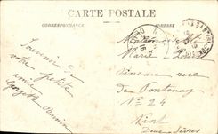 CPA Bordeaux Le Pont et le Fleche Saint Michel