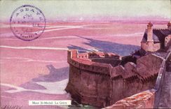 CPA Mont Sain tMichel La greve