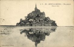 CPA La Mont Saint Michel Vue Generale