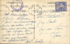 CPA La Mont Saint Michel Les Remparts et L Abbave Cote Est