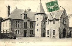 Cortes de ley de Avranches de la POSTAL de la VENDIMIA