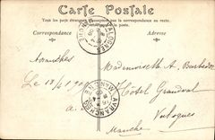 POSTAL Avranches de la VENDIMIA