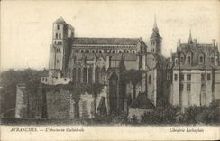 POSTAL Avranches L catedral vieja de la VENDIMIA