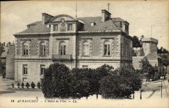 POSTAL Avranches L ayuntamiento de la VENDIMIA