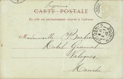 CPA Mont Saint Michel Le Refectoire