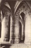 CPA Mont Saint Michel La crypte des gros piliers 