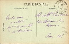 VINTAGE POSTCARD Audierne the Beach