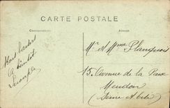 VINTAGE POSTCARD Albert the rivier L anchors Militaria