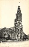 VINTAGE POSTCARD Albert the basilica ND of Brebieres before the Militaria bombardment