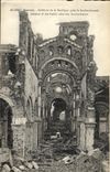 VINTAGE POSTCARD Albert Interieur of the Basilica after the Militaria bombardment