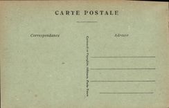 VINTAGE POSTCARD Albert Rue D Amiens Militaria