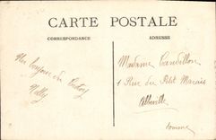 CPA Le Crotoy Cote de la rue des Chalets
