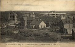 VINTAGE POSTCARD Brighton Fancais Cayeux On Sea View and the drill