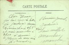 CPA La Baie du Mont Saint Michel Vue prise du Jardin des Plantes