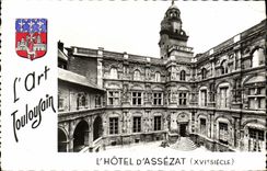 POSTAL MODERNA L arte L hotel D Assezat de Toulouse