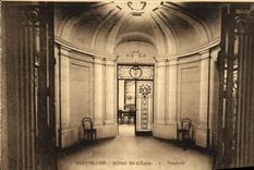 VINTAGE POSTCARD Montpellier Hotel St Like Hall