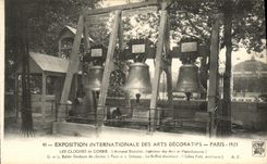 CPA Exposition Internationale des Arts Decoratifs Paris 1925 Les Cloches de Corbie