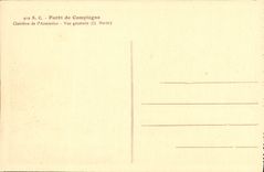 CPA Foret de Compiegne Clairiere de l Armistice Vue generale Militaria