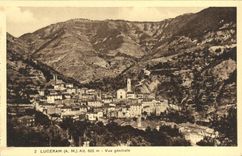 CPA Luceram Vue gnerale