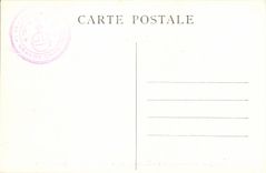 Convento de Dauphine de la POSTAL de la VENDIMIA del interior visto chartreuse grande del honor de la corte D