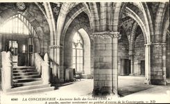 VINTAGE POSTCARD the Caretaker s lodge Old Room of the Paris Guards