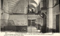 VINTAGE POSTCARD Paris the Caretaker s lodge Corridors serving the Dungeons