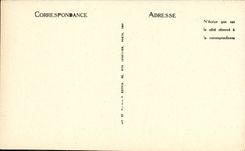 POSTAL Paris de la VENDIMIA los pasillos de la casa de campo del vigilante que sirven los Dungeon