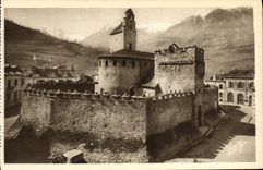 VINTAGE POSTCARD Luz Church Xll and Xlll centuries known as of Templiers