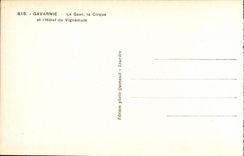 CPA Gavarnie Le Gave le Cirque et l Hotel du Vignemale