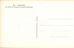 CPA Gavarnie Le Fond du Cirque et la Grande Cascade