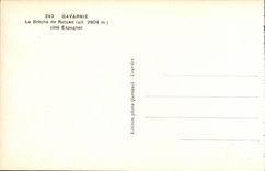 CPA Gavarnie Le Breche de Roland cote Espagnol