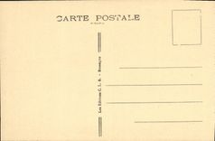 VINTAGE POSTCARD Besancon les Bains Town hall Historic building