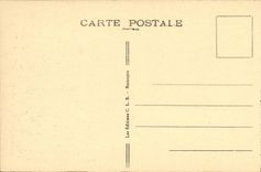 VINTAGE POSTCARD Besancon les Bains Seen from of the walk Micaud Stopping Saint Paul Bridge of Bregille and the citadel