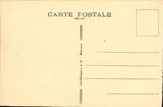 VINTAGE POSTCARD Besancon les Bains Basilica of Ferjeux Saint