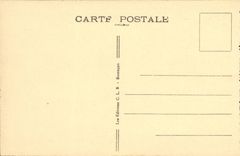 VINTAGE POSTCARD Besancon les Bains View of the quays