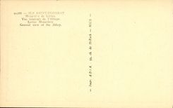 De la VENDIMIA de la POSTAL de la isla monasterio de la salida de Honorat Saint de la opinion de Lerins de L abadia