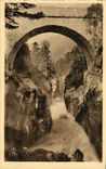 VINTAGE POSTCARD Cauterets Pit of the Bridge D Spain