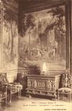 VINTAGE POSTCARD Pau Castle Henri IV Flemish Living room Tapestry the village fair