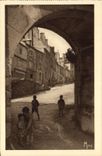 CPA Langres Les vieilles rues Rue du grand cloitre vue de la porte Henri IV