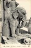 VINTAGE POSTCARD Paris Notre Dame Dream Elephant